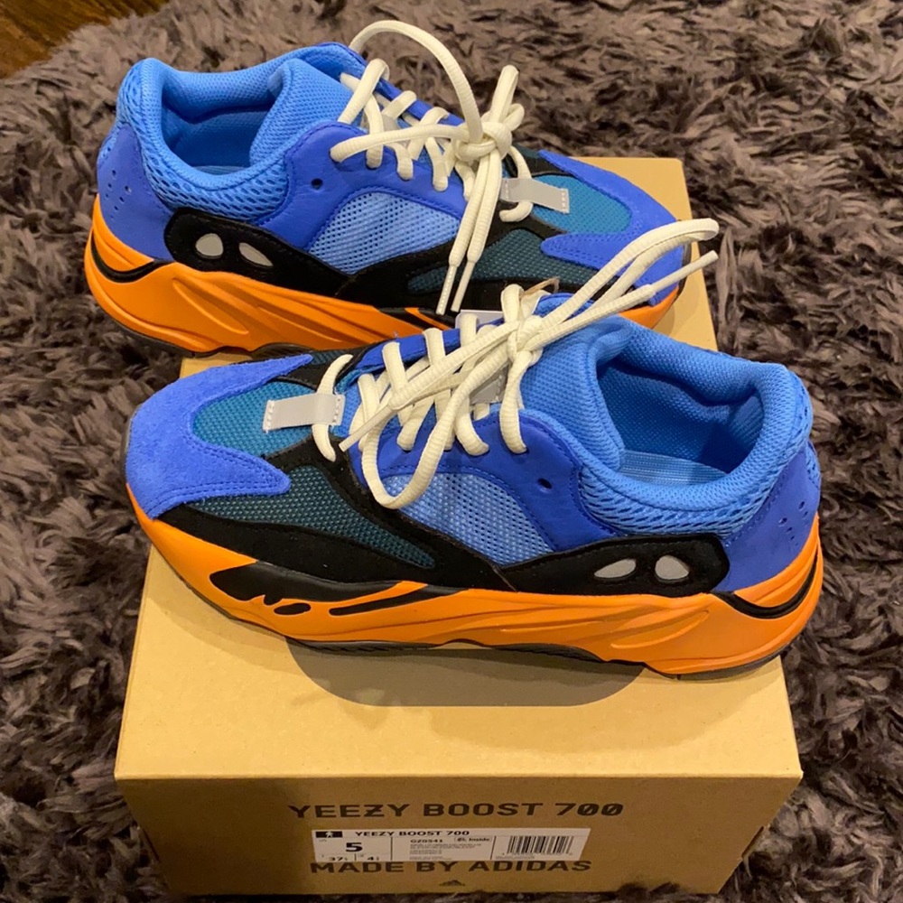 Yeezy Boost 700 in Bright Blue